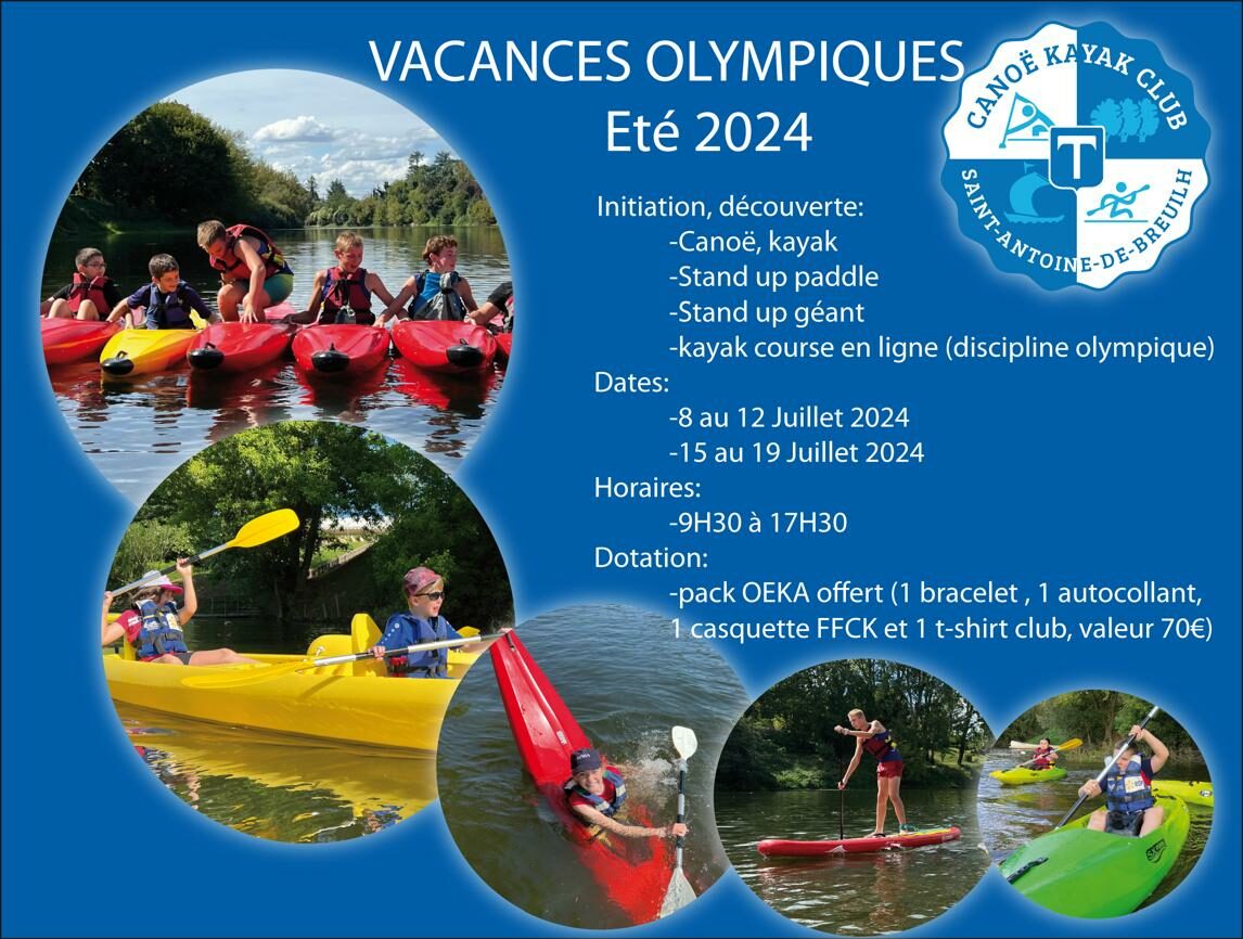 Vacances Olympique Ete 2024